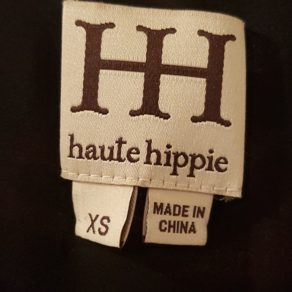 Haute Hippie 100% Silk Dress.  XS - Picture 3 of 3
